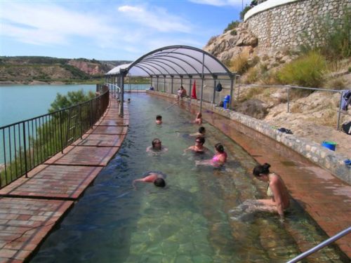 Hot Spring, Negratín Reservoir, Freila